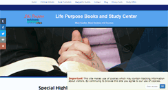 Desktop Screenshot of lifepurposebooks.com