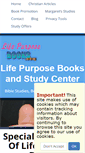 Mobile Screenshot of lifepurposebooks.com