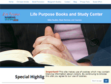 Tablet Screenshot of lifepurposebooks.com